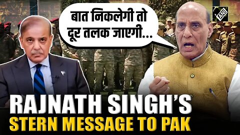 “Talk only on Pok…”, Defence Minister Rajnath Singh’s direct message to Pakistan from Kashmir