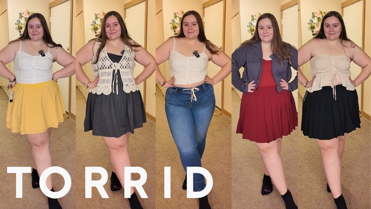 Torrid Size 18/20 Try On Haul | Plus Size Athletic Wear & Clearance