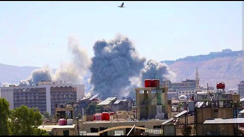 BREAKING: Israel Bombs Syrian Capital