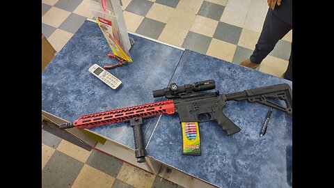 Pew Pew. Color Modding an Anderson mfg AR15. Red & Black to TN Red & Blue. 9.8.25