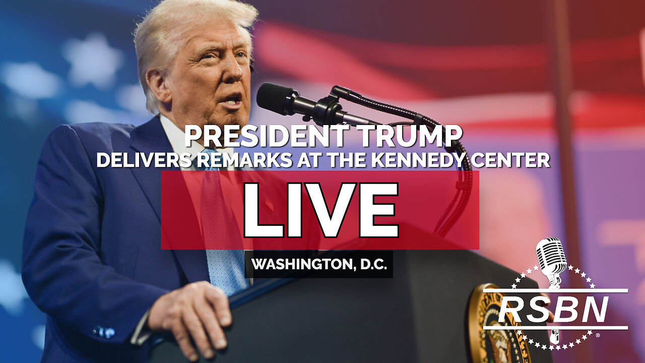 LIVE REPLAY: President Trump Delivers Remarks at the Kennedy Center - 8/13/25