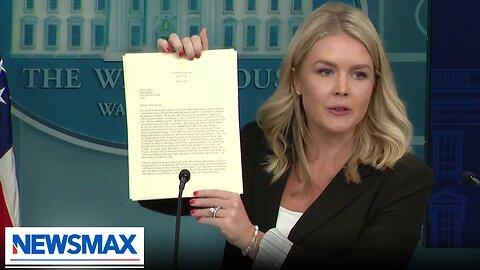 Karoline Leavitt answers questions about Epstein client list, Texas