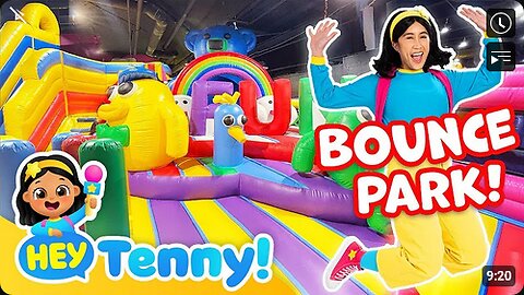 Indoor Playground Adventure with Tenny _ Educational Videos for Kids _ Nursery Rhymes _ Hey Tenny!