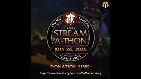 12HR Charity Stream! EK for Make-A-Wish! Running keys today!