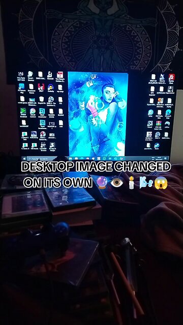 DESKTOP IMAGE CHANGED ON ITS OWN