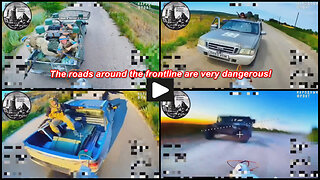 West Donetsk: Russian wired FPV drones in a classic hot patrol