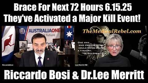 Interview Dr.Lee Merritt with Lt. Col Riccardo Bosi, Retired Australian Army Special Forces