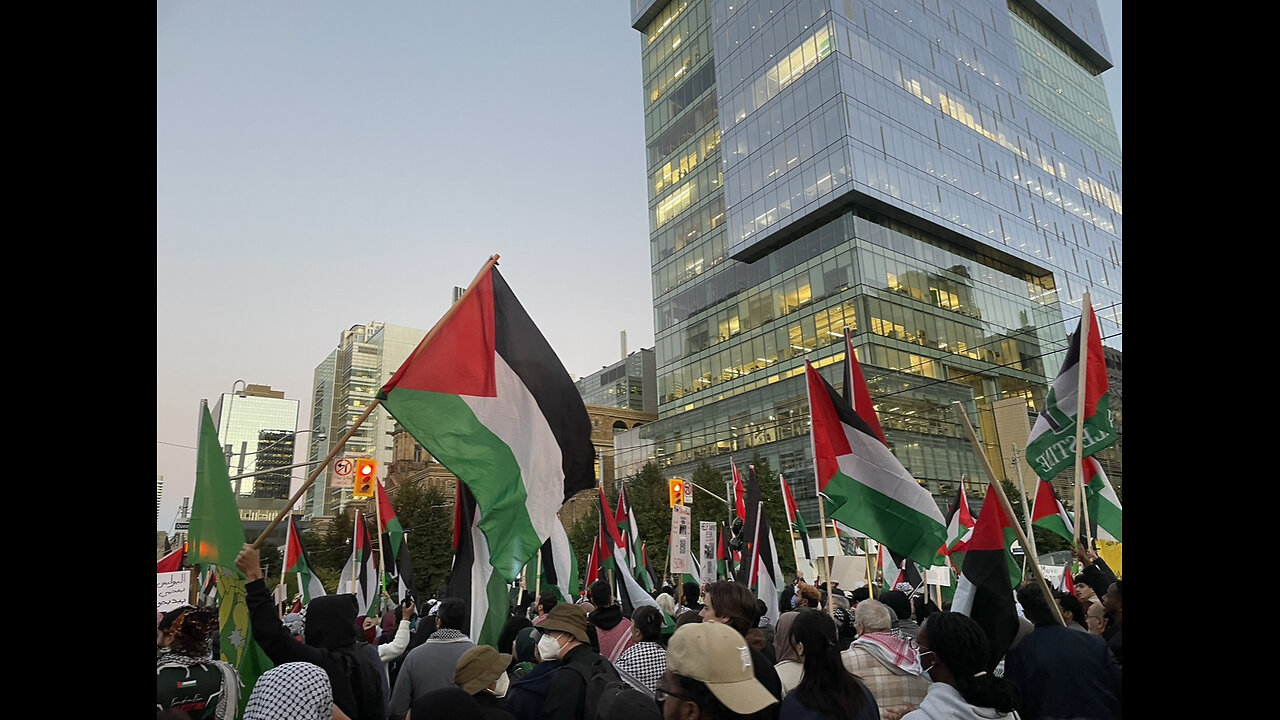 Toronto Canada LEO Tries To Silence Opposition To Hamas Terrorist Rallies