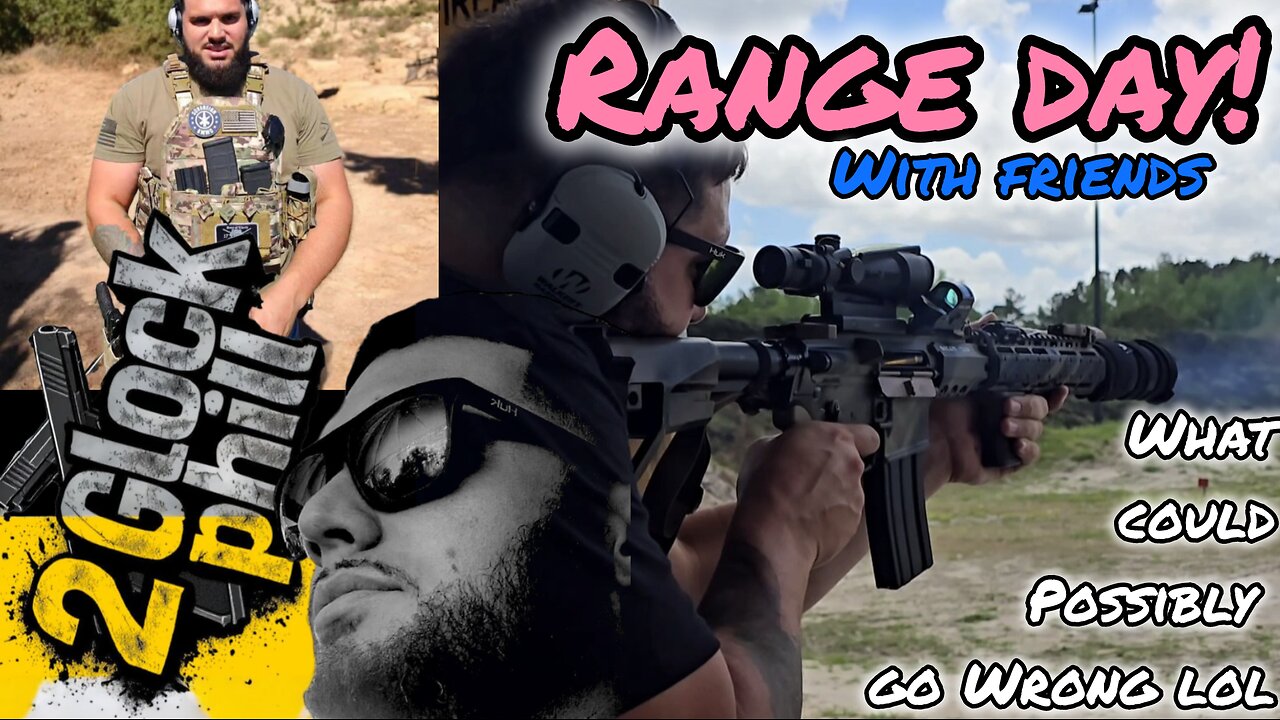We get so Competitive every time ! Range day with my boy nino and friends