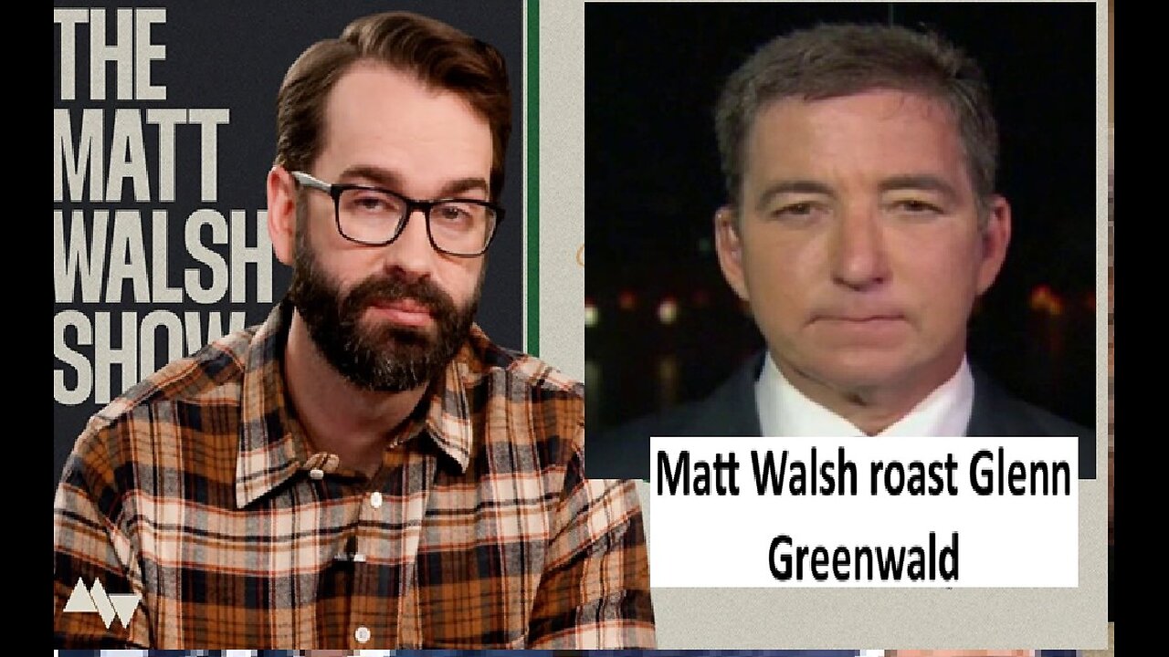 Matt Walsh vs Glenn Greenwald, Matt steadfast no gay adoption highlights Glenn drug use and pr0stitu