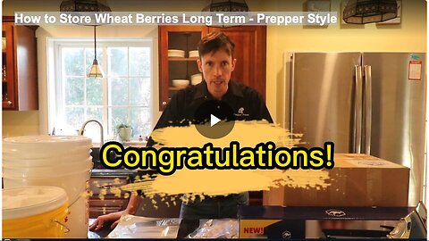 "Long-Term Storage of Wheat Berries: A Prepper's Guide"