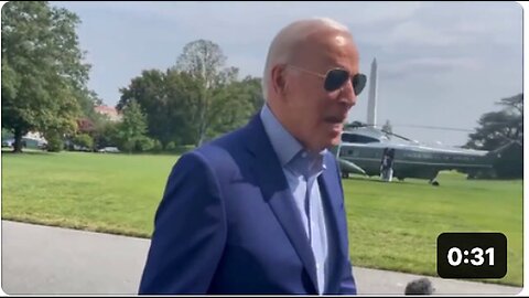 Biden Proclaims, 'My Butt's Been Wiped!'