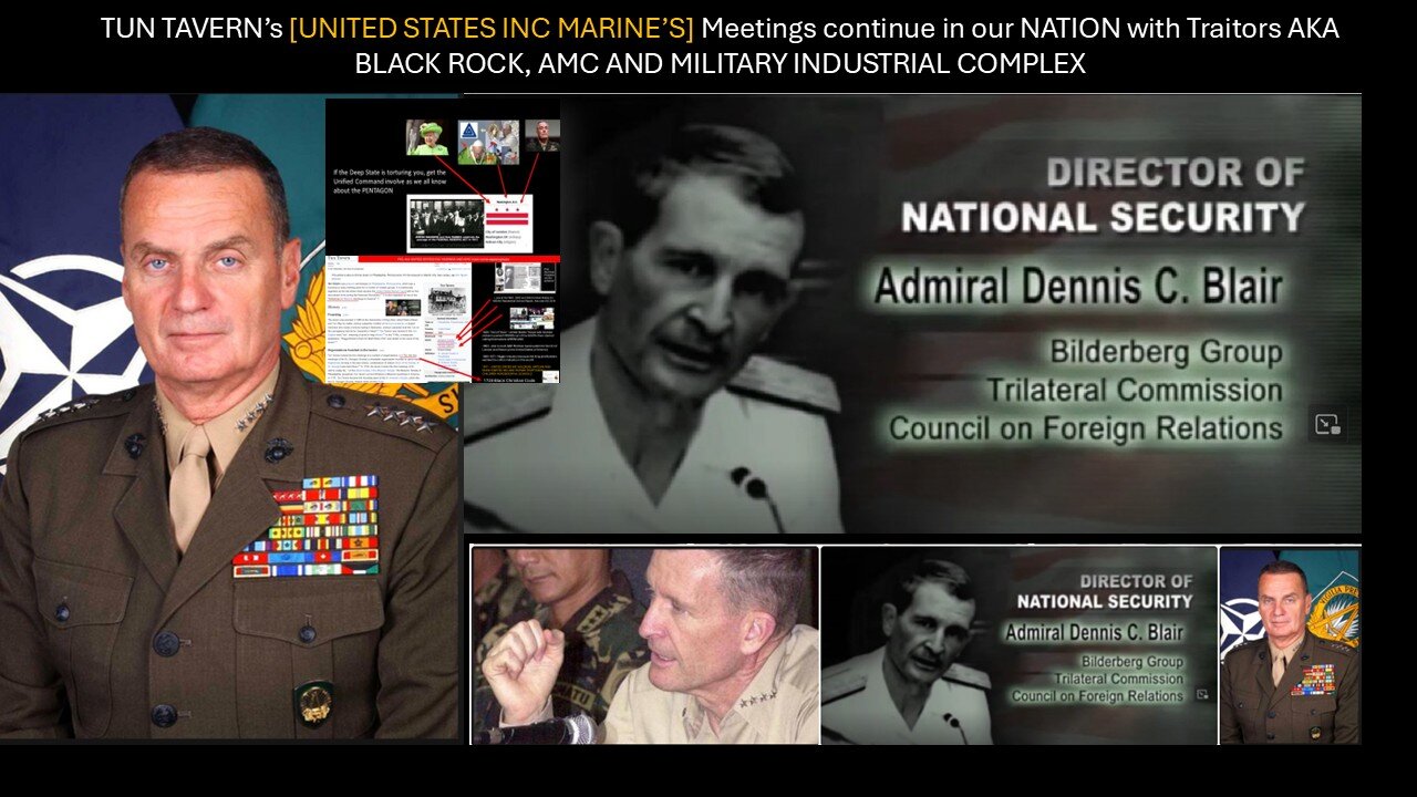 YES the US MARINES ARE CORRUPT - GO TO TUN TAVERN & AND SEE THEIR GENOCIDE PROGRAM FOR MOORS