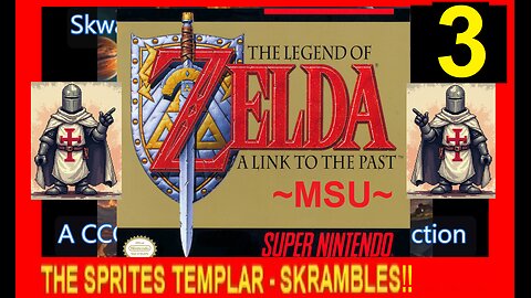 ZELDA - A LINK TO THE PAST - SNES V3 - Skwatter's Cheat 'em and Skramble 'em!!