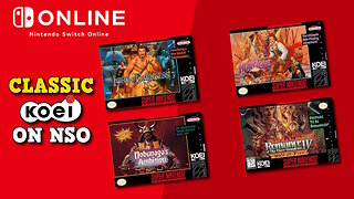 Classic Koei Strategy Games Coming to SNES Switch Online!