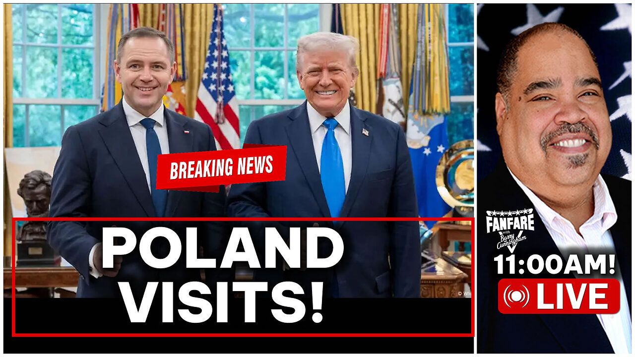BREAKING NEWS: PRESIDENT TRUMP WELCOMES THE PRESIDENT OF POLAND!