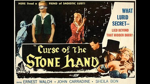 CURSE OF THE STONE HAND 1965 Horror Anthology of Tales of a Cursed Hand Sculpture FULL MOVIE in HD