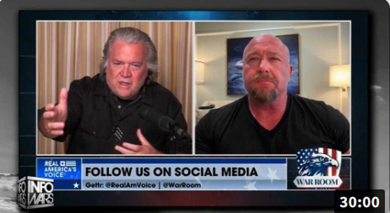 BREAKING: Alex Jones & Steve Bannon Warn That The ANTIFA-Sponsored Murder Of Charlie Kirk Is Just The Beginning Of Hundreds Of Violent Events Laid Out In The Podesta Civil War Plan!