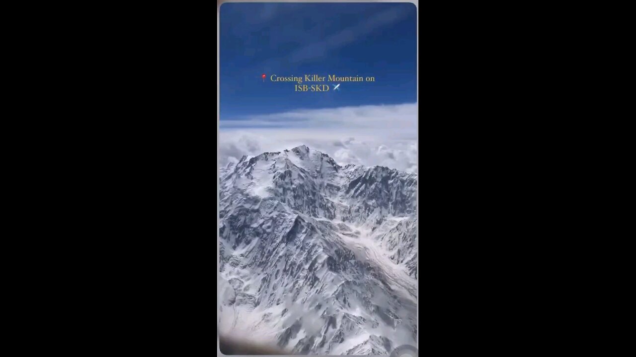 Crossing K2 Mountains on Aeroplane Isb to Skardu....!