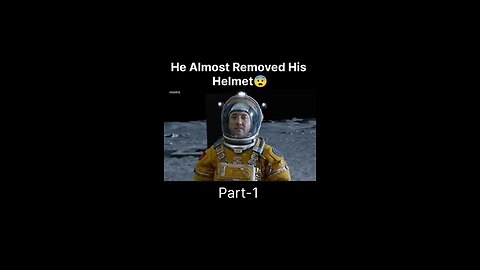This man is stuck on the moon😨
