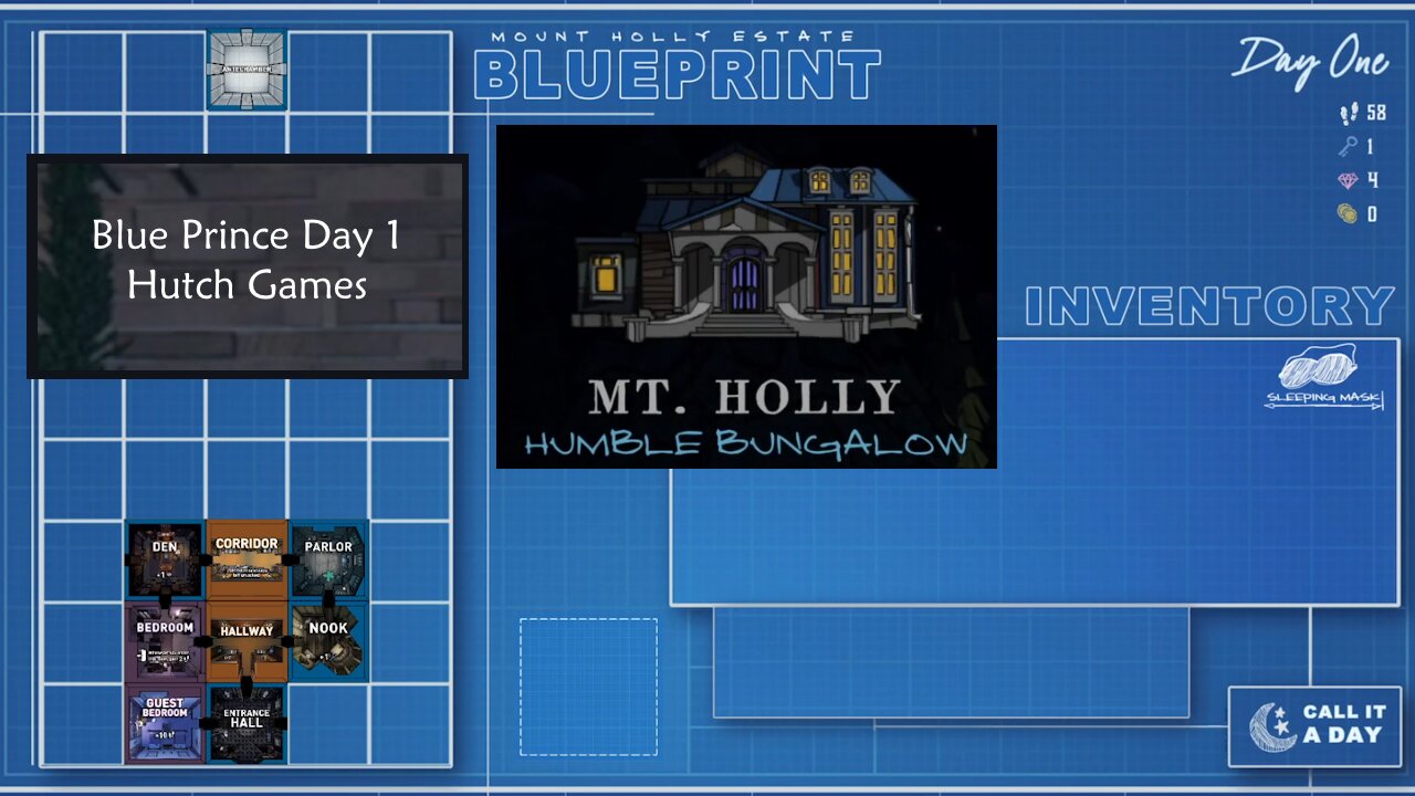 Blue Prince Day 1