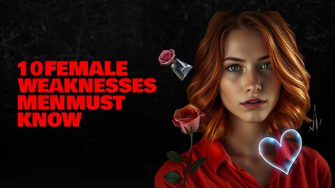 10 Female Weaknesses Every Man Must Know