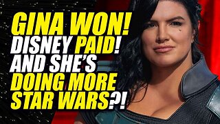Gina Carano WINS! Disney SETTLES! She's RETURNING to Star Wars?!
