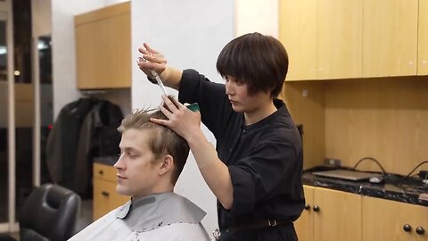 ASMR | Full Service by a Japanese Barber