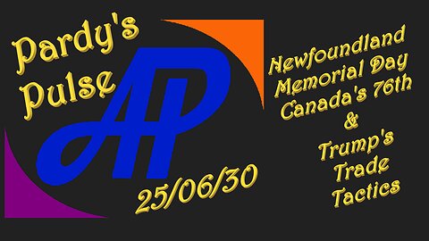 Pardy's Pulse ~ 25/06/30
