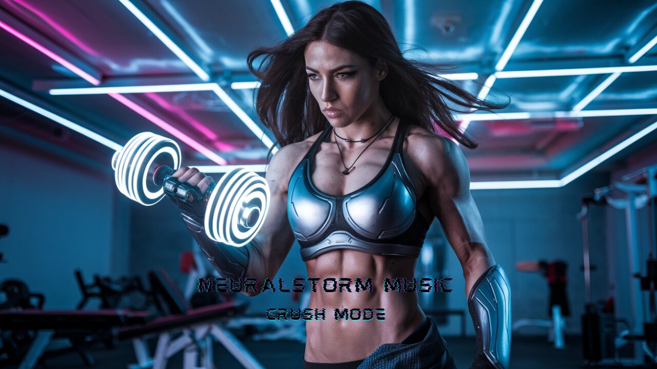 "CRUSH MODE" – Epic Techno/Metal Track | NeuralStorm Music ⚔️❄️⚡