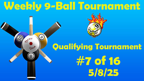 DBM Weekly 9-Ball Tournament