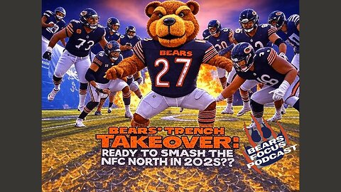 Bears Trenches TAKEOVER + Ready to SMASH the NFC North in 2025!!!