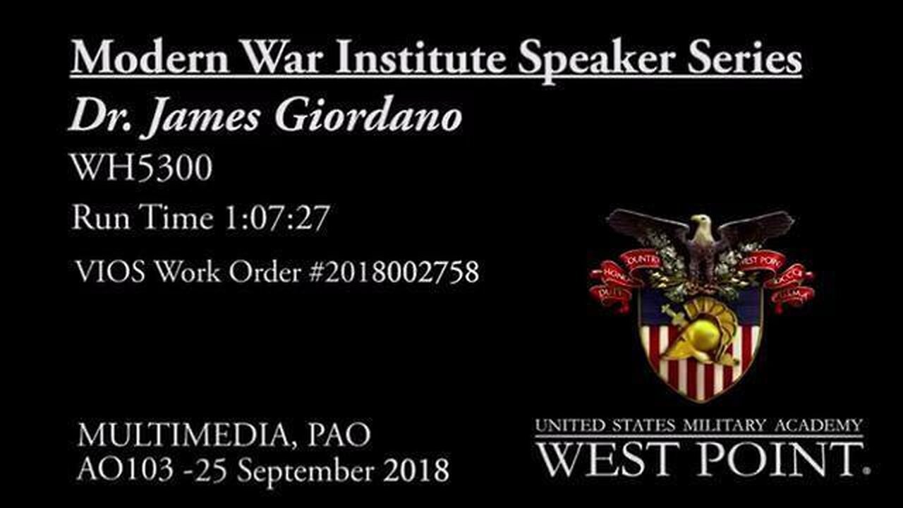 The Brain is the Battlefield - Modern War Institute 2018