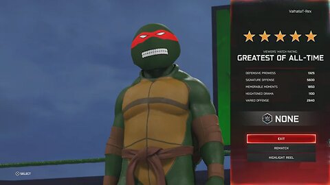 WWE 2K25 Ninja Turtles Elimination Match Epic Battle