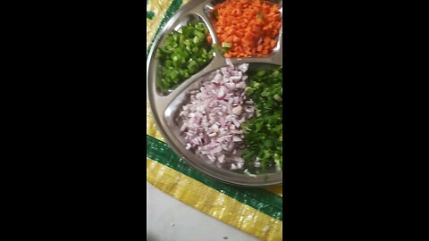 vegetable cutting at home