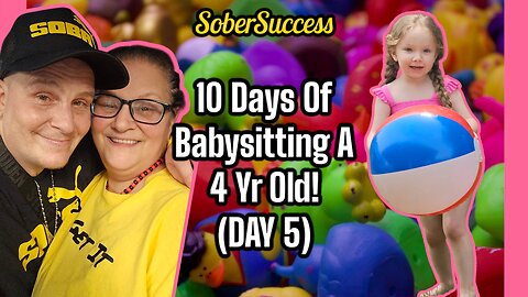Day 5: Babysitting Our 4 Year Old Niece "Dance, Dance, Dance" #Babysitting #FamilyTime #SoberLife