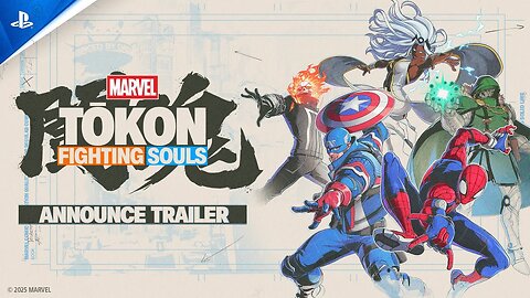 Marvel Tokon: Fighting Souls - Official Gameplay Announcement Trailer | State of Play 2025