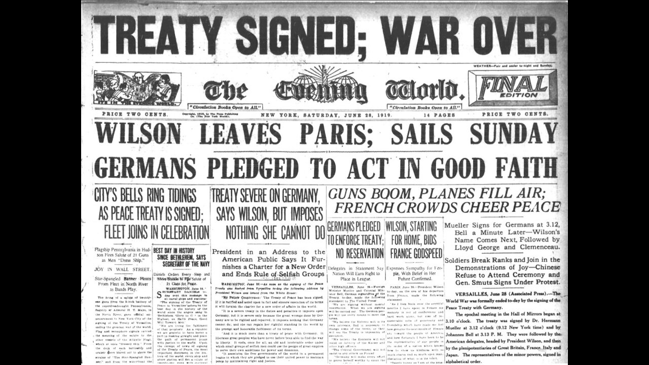 The Paris Peace Conference: Shaping the World After World War I