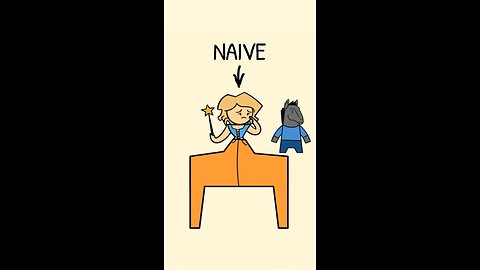 You are valuable but naive in love.