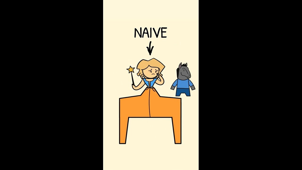 You are valuable but naive in love.