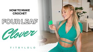How to Crochet a Four Leaf Clover