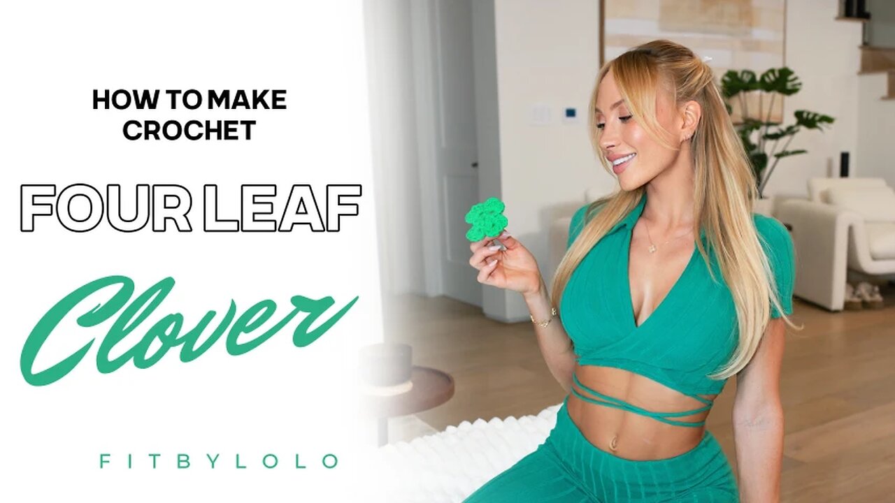 How to Crochet a Four Leaf Clover