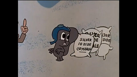 Creating Snow with Silver Iodide! Rocky & Bullwinkle Aired May 13, 1962.