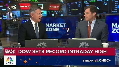 Dow, S&P 500 set record close