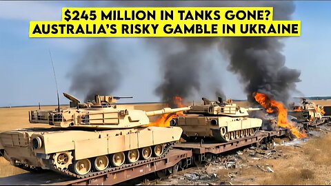 Russia Cripples NATO Armor—Australia's Abrams Rushed Into Growing Tank Graveyard!