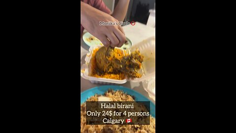 Most economic Halal mutton birani In Calgary, Savanna meat shop and take out in Canada #halalfood