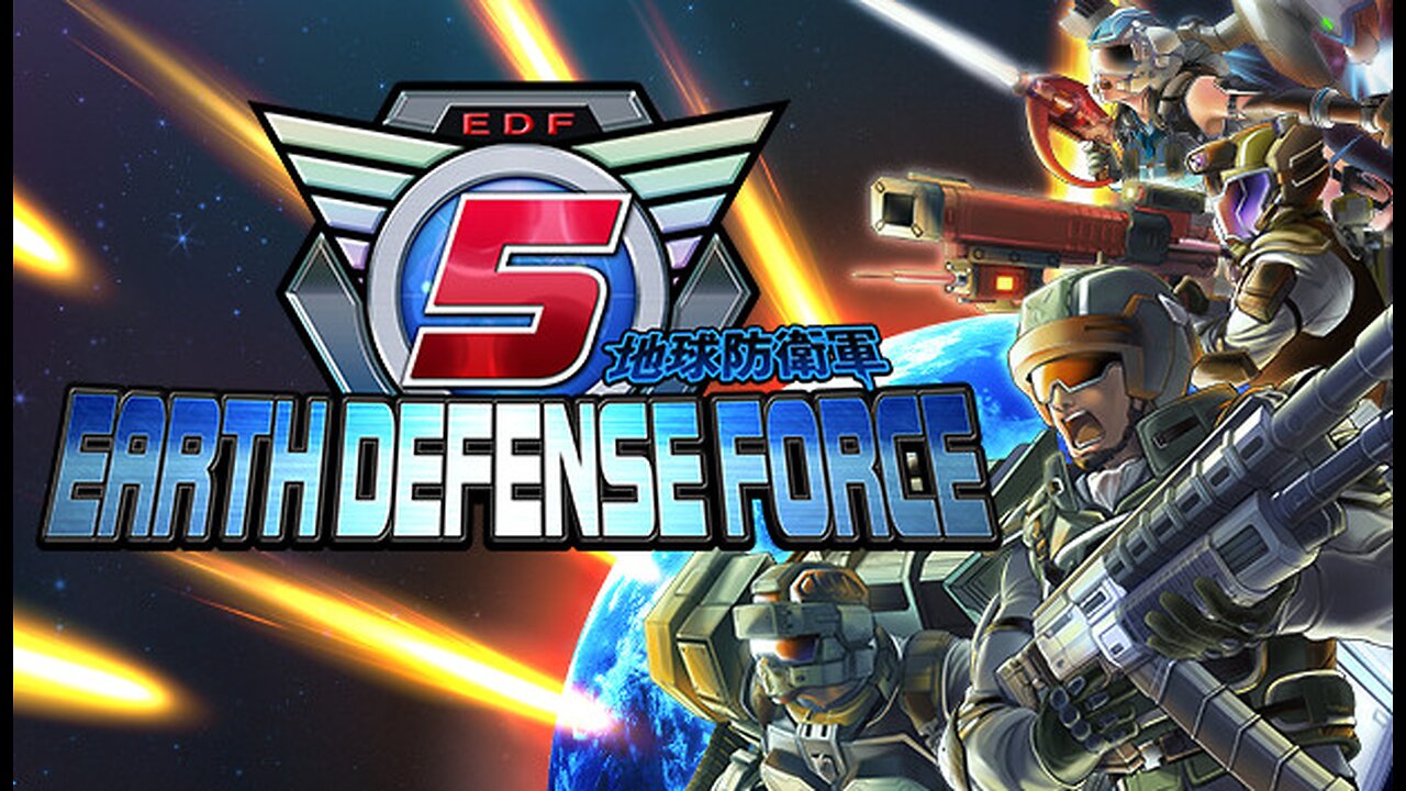 Earth Defense Force 5: Inferno run