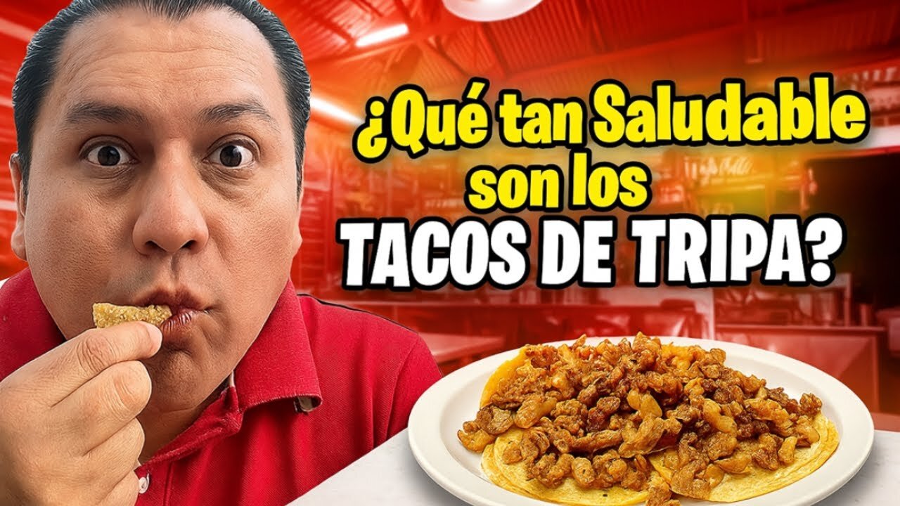 Crees que te hace daño comer Tacos de Tripa