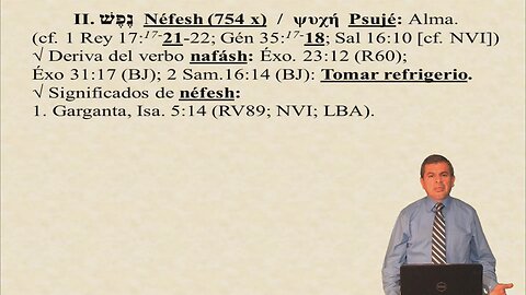 Néfesh y Psujé / Voces bíblicas originales
