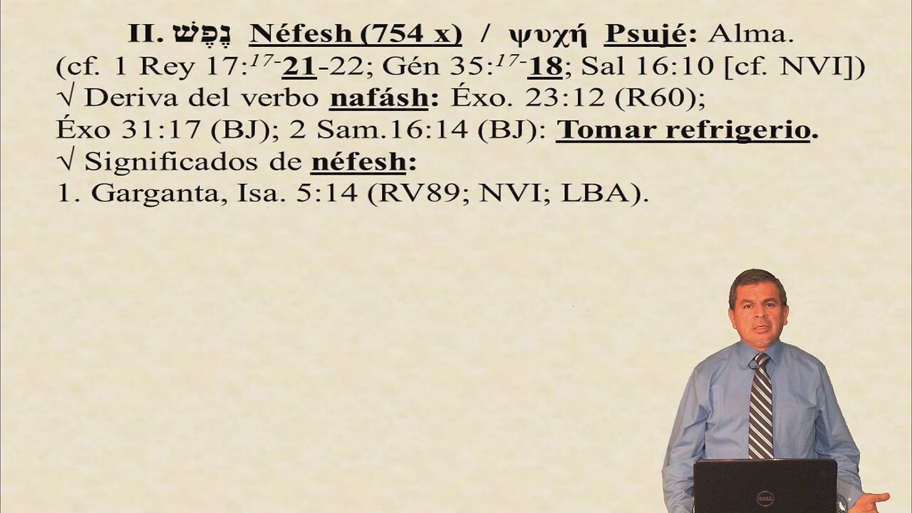 Néfesh y Psujé / Voces bíblicas originales